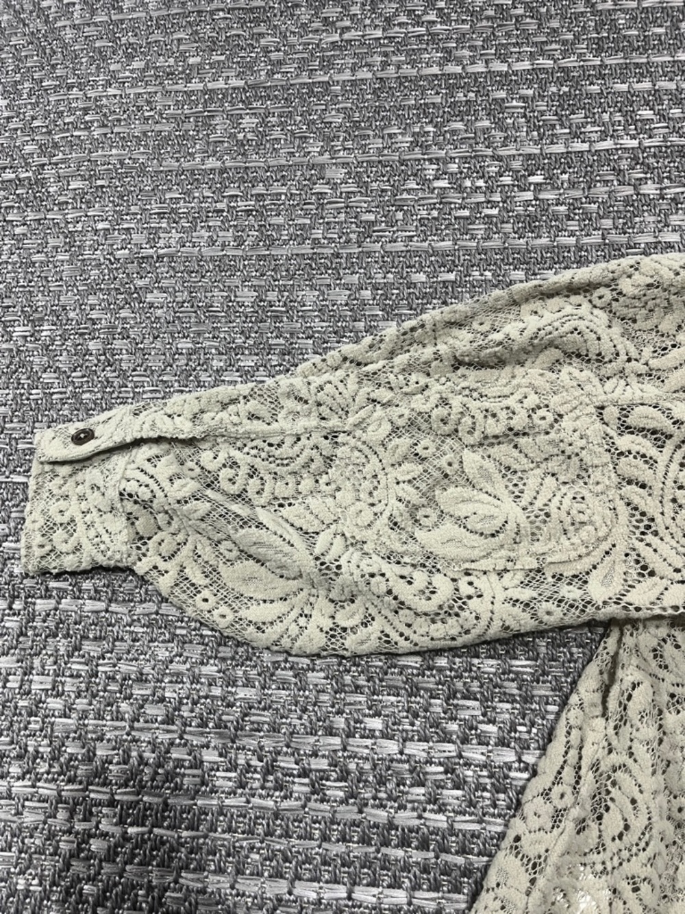 Free People | Oversized Lace Ruby Shacket - Picture 11 of 16